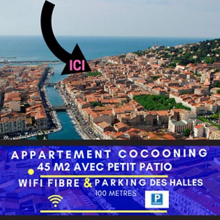 Apartamento Splendide T2 Neuf Coocoonig Avec Petit Patio Sète Exterior foto