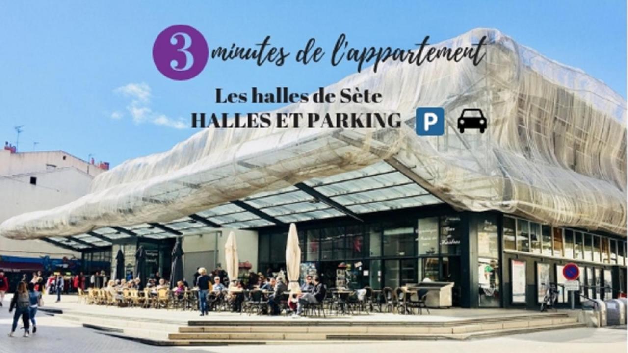 Apartamento Splendide T2 Neuf Coocoonig Avec Petit Patio Sète Exterior foto