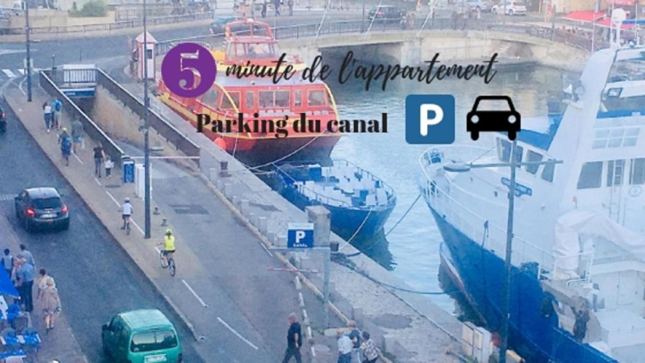 Apartamento Splendide T2 Neuf Coocoonig Avec Petit Patio Sète Exterior foto